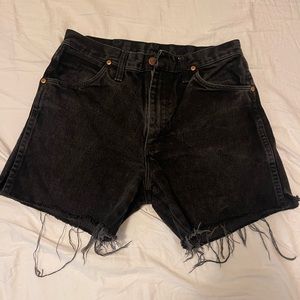 Wrangler jean shorts